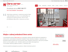 Tablet Screenshot of denscenter.sk